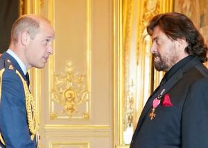 Alan Parsons honored by Prince William at Windsor Castle