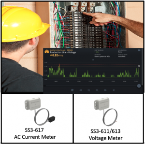 New Wireless Current and Voltage meters enable users to measure power consumption and quality at the site, circuit, and machine level.