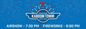 Addison Kaboom Town America Independence Day fireworks show