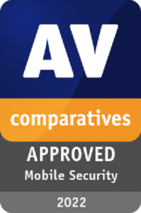 AV-Comparatives Logo and Mobile Security Award 2022