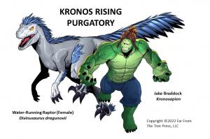 Kronos Rising: Purgatory by Max Hawthorne, graphic art