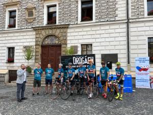 Drug Free Cyclo run with Mayor in Czech
