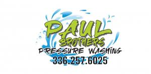 Paul Brothers Softwash Logo