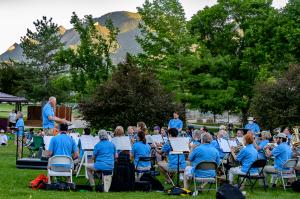 Boulder Concert Band, photo by Andy Schwartz