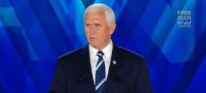 Mike.Pence: “I can say with certainty that the American people are with you as you stand for freedom in Iran. We support your goal of establishing a secular, democratic, non-nuclear Iranian republic that derives its just powers from the consent of the governed."