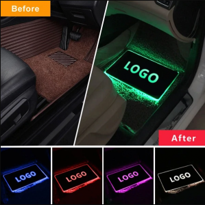 LED car floor mat