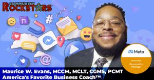 Photo of Maurice W. Evans, Meta Certified Community Manager and America's Favorite Business Coach