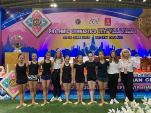 Team Singapore at 18th Junior Asian Championships 2022