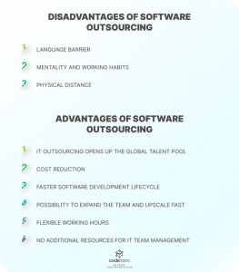 If you know these advantages and disadvantages of software outsourcing, you will make a logical decision whether your business needs remote software developers or not