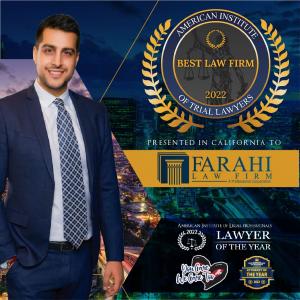 Farahi Law Firm wins Best Law Firm in 2022 award