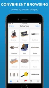 Image of the KBC Tools app product category screen