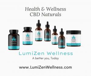 Lumizen Wellness Product line pf CBD products.  more info at LumizenWellness.com