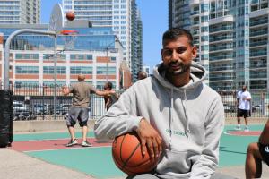 bhalla india basketball cartoon comedy sitcom canada toronto hip hop just for laughs competition television