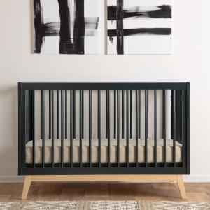 Soho 3-in-1 Convertible Crib in Black
