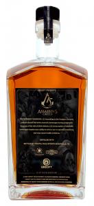 Assassin's Creed Straight Bourbon Whiskey - Back