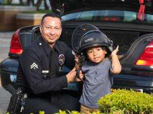 By getting to know the men in blue who serve their neighborhood, these children gain a greater appreciation for the service the police provide to the community.