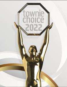 An image of the 2022 Dentaltown Townie Choice Awards statue