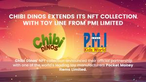 Chibi Dinos Extends Its NFT Collection With Toy Line From PMI Limited