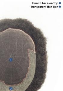 Lordhair Afro Men Hairpieces