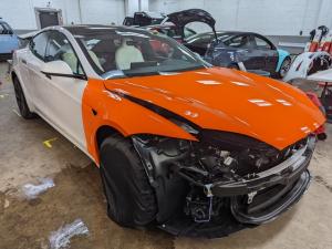 apply paint correction for Tesla at Alset Auto in Tempe AZ