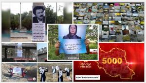 Repression surrounding the mass killings in 2019. Since then, the regime has undergone several more uprisings, each of them associated to some degree with the organizing efforts and expanding public profile of MEK “Resistance Units”.