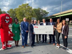KeyBank presents Excelsior University with a donation for scholarship funds