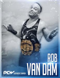 PCW Heavyweight Champion Rob Van Dam