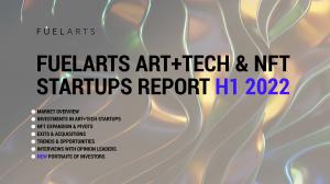 ART+TECH & NFT STARTUPS REPORT H1 2022 cover