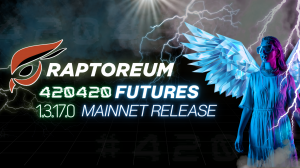 Raptoreum's release image for their recent Mainnet 420420 Futures Code 1.3.17.0