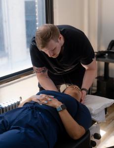 chiropractor in manhattan dr neibarger is helping patients with neck pain without surgery or medication with amazing results