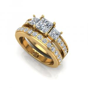 Past Present Future Diamond Engagement Rings
