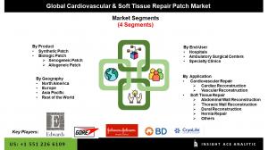 Global Cardiovascular And Soft Tissue Repair Patch Market Seg