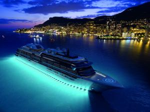 Superyacht Njord at anchor in Monaco