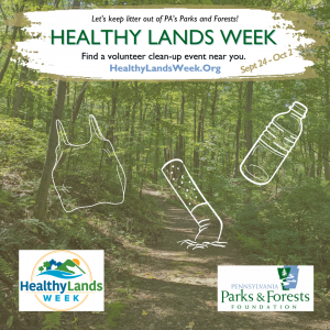 Healthy lands week litter