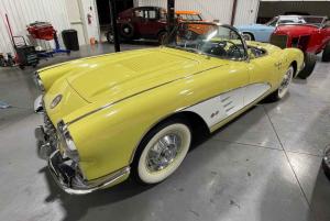 a 1963 Chevy Nova, a 1967 Corvette, a 1958  Panama Yellow Corvette, a 1966 Mustang (38,000 Miles) and other vehicles have been added to the special interest car auction at the Choctaw Casino & Resort Event Center in Durant, Oklahoma on Oct. 1