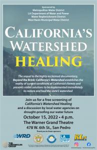 California Watershed Healing