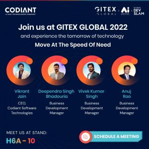 GITEX Global 2022, Dubai UAE - Codiant Software Technologies