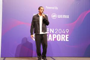  Cordell Broadus (Snoop Dogg’s son and owner of Bored Ape avatar Champ Medici) speaks at the world’s premier crypto event, Token 2049
