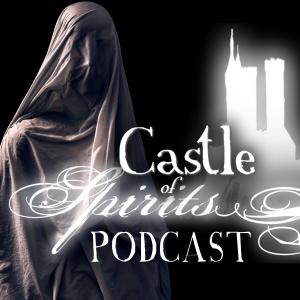 Image of ghostly shrouded shape standing guard at the Castle of Spirits.