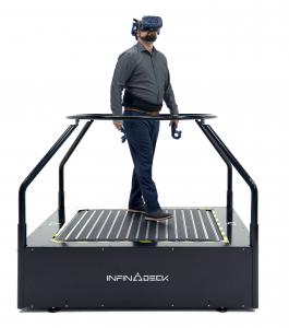 The world's only natural walking omnidirectional immersive experience platform