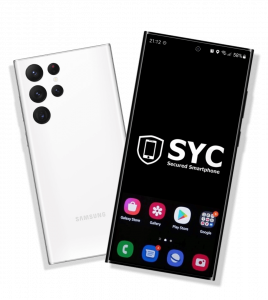 Mobiltelefon SYC Blockchain