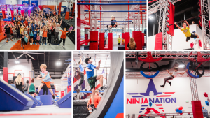 Ninja Nation is the best Ninja gym and birthday party location in Ohio, with kids having the best time on all of the Ninja obstacles and in a safe, fun and clean space