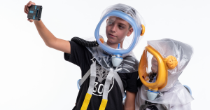 protective hood for children from 0 to 13 years