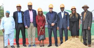 Sod-turning of Sahara Group School of Innovation and Extrapreneurship building