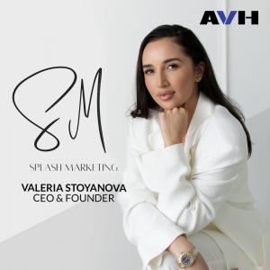 Valeria Stoyanova, CEO and Founder of Splash Marketing