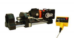 The new 4-14 S2 line boring machine with remote control