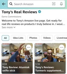 Tony's Amazon Store