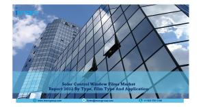 Window Glass Market Report 2022-2027