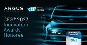 Argus Cyber Security Wins CES® 2023 Innovation Award