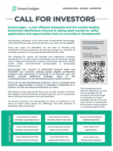 Call for investors